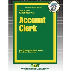Account Clerk -- Passbooks